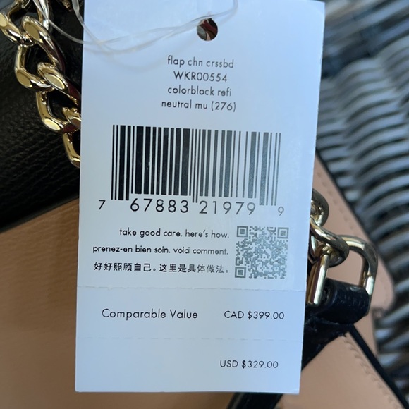 Kate Spade Remi Colorblock Flap Chain Crossbody - Picture 7 of 16